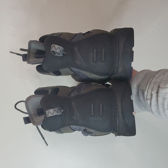 Danner Gray and Black Men's Boots - Picture 7 of 16